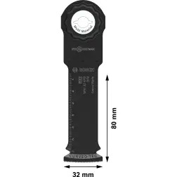 Lâmina multiferramenta PRO MAII 32 APB, 32 x 80 mm 2608669134 Bosch #3 - 1220682563