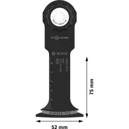 Lâmina multiferramenta PRO MAII 52 APB, 52 x 75 mm 2608669136 Bosch - 1220682565