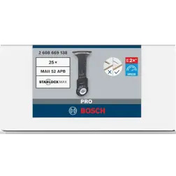 PRO MAII 52 APB Multitool Blade, 52 x 75 mm 2608669138 Bosch - 1220682567