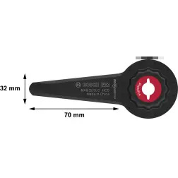 Lâmina multiferramenta PRO MAII 32 SLC, 32 x 70 mm 2608669140 Bosch #1 - 1220682569