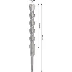 Broca para martelo PRO SDS plus-5X, 22 x 200 x 250 mm 2608836644 Bosch #4 - 1220682714