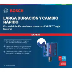 Conjunto de iniciação de serra craneana EXPERT Tough Material 68 x 60 mm 2608900450 Bosch #5 - 1220684266