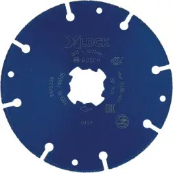 X-lock Expert Diamond Metal Wheel: 115mm Bosch #2 - 1220684320