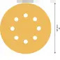 Lixa EXPERT C470 com 8 furos para lixadeiras excêntricas, 125 mm, G 100, 5 unidades 2608900806 Bosch Lixa EXPERT C470 com 8 furos para lixadeiras excêntricas, 125 mm, G 100, 5 unidades 2608900806 Bosch