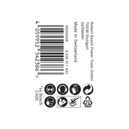 Rolo de lixa EXPERT C470 para lixado manual 115 mm, 5 m, G 180 2608900900 Bosch #3 - 1220684274