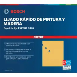Lixa EXPERT C470 para lixado manual, 230 x 280 mm, G 150 2608900962 Bosch #2 - 1220684275