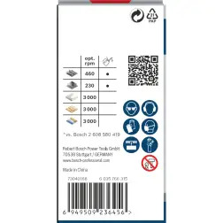 Serra craniana PRO Multi Material, 19 mm, roscada 2608901493 Bosch #6 - 1220683461