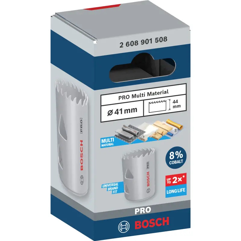 Serra craniana PRO Multi Material, 41 mm, roscada 2608901508 Bosch Serra craniana PRO Multi Material, 41 mm, roscada 2608901508 Bosch