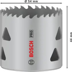 Serra craniana PRO Multi Material, 54 mm, roscada 2608901515 Bosch #6 - 1220683482