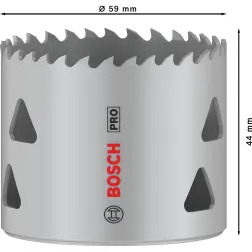 Serra craniana PRO Multi Material, 59 mm, roscada 2608901518 Bosch #5 - 1220683484