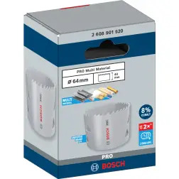Serra craniana PRO Multi Material, 64 mm, roscada 2608901520 Bosch - 1220683486