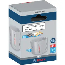 Serra craniana PRO Multi Material, 67 mm, roscada 2608901522 Bosch - 1220683488