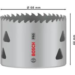 Serra craniana PRO Multi Material, 68 mm, roscada 2608901523 Bosch #3 - 1220683489