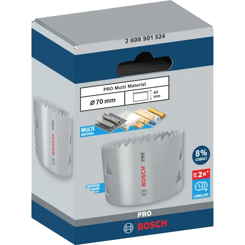 Serra craniana PRO Multi Material, 70 mm, roscada 2608901524 Bosch Serra craniana PRO Multi Material, 70 mm, roscada 2608901524 Bosch