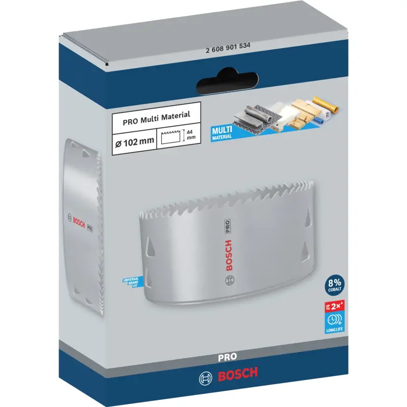 Serra craniana PRO Multi Material, 102 mm, roscada 2608901534 Bosch Serra craniana PRO Multi Material, 102 mm, roscada 2608901534 Bosch