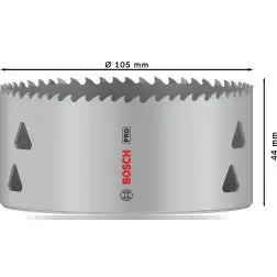 Serra craniana PRO Multi Material, 105 mm, roscada 2608901535 Bosch - 1220683499