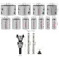 Conjunto de serras craneanas PRO Multi Material com eixo Q-Lock, 15 peças 2608901548 Bosch