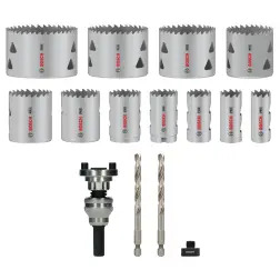 Conjunto de serras craneanas PRO Multi Material com eixo Q-Lock, 15 peças 2608901548 Bosch #4 - 1220683512