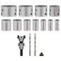 Conjunto de serras craneanas PRO Multi Material com eixo Q-Lock, 15 peças 2608901549 Bosch