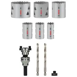 Conjunto de serras craneanas PRO Multi Material com eixo Q-Lock, 10 peças 2608901551 Bosch #1 - 1220683514