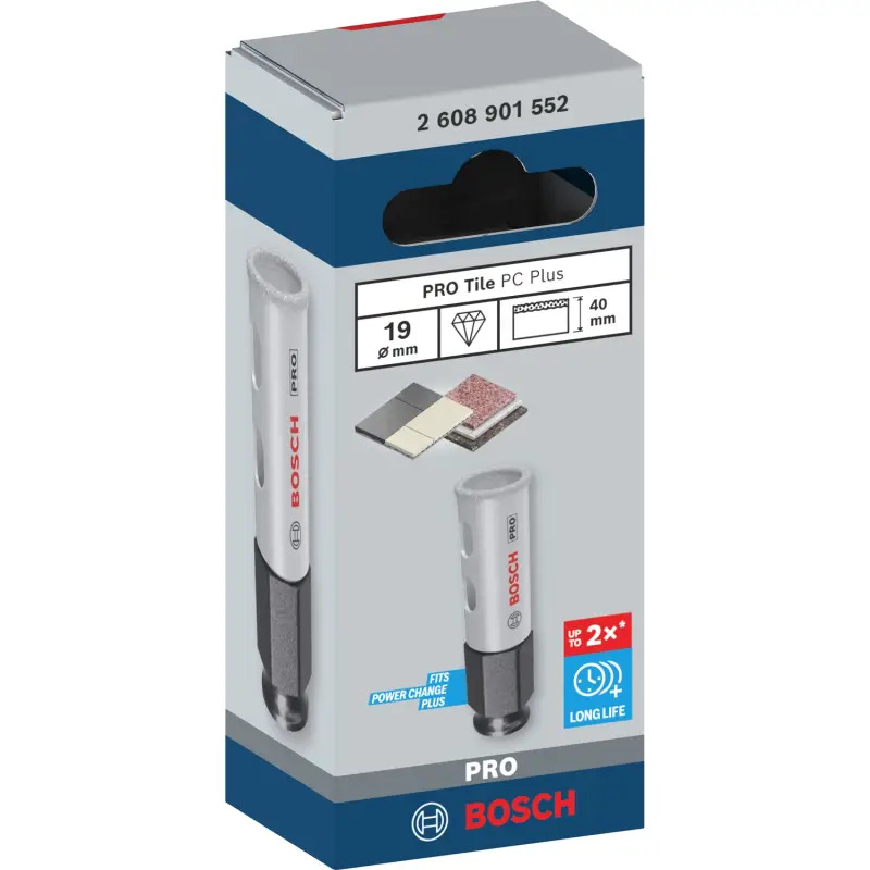 Serra craniana PRO Tile PC Plus, 19 mm, HS 2608901552 Bosch Serra craniana PRO Tile PC Plus, 19 mm, HS 2608901552 Bosch
