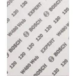 EXPERT W480 Web 1/4 Hand Sanding Sheet, 115 x 140 mm, G120 2608902381 Bosch #3 - 1220683624