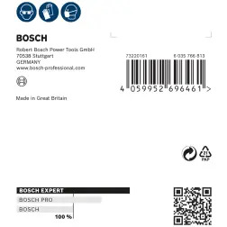 EXPERT W480 Web 1/4 Hand Sanding Sheet, 115 x 140 mm, G180 2608902382 Bosch #3 - 1220683625
