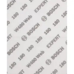 EXPERT W480 Web 1/4 Hand Sanding Sheet, 115 x 140 mm, G180 2608902382 Bosch #6 - 1220683625