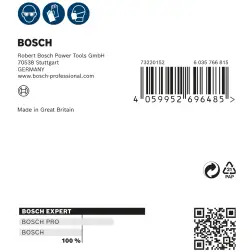 EXPERT W480 Web 1/4 Hand Sanding Sheet, 115 x 140 mm, G320 2608902384 Bosch - 1220683627