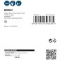 EXPERT W480 Web 1/4 Hand Sanding Sheet, 115 x 140 mm, G320 2608902384 Bosch