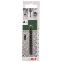 Brocas para metal em HSS-R, DIN 338D= 3,5 mm; C= 70 mm 2609255006 Bosch #1 - 1220683661