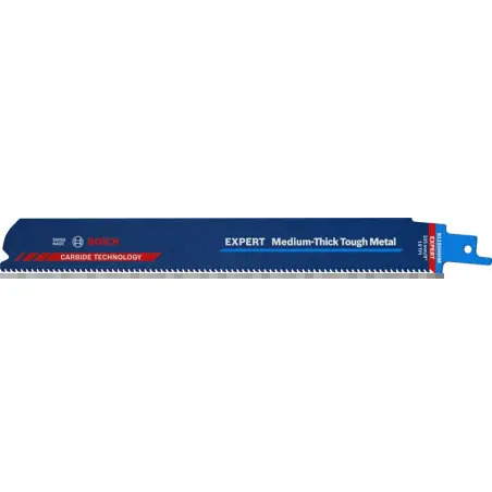 Lâmina de serra sabre S 1155 HHM EXPERT ‘Medium-Thick Tough Metal’ 10 un. 2608900376 Bosch - 1220684262