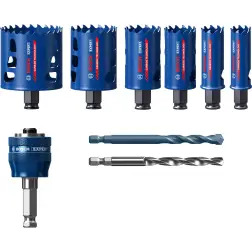 Conjunto de serras craneanas EXPERT Tough Material, 22/25/35/40/51/68 mm, 9 unidades 2608900446 Bosch #6 - 1220684265