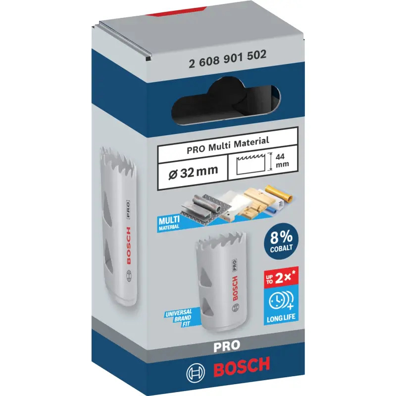 Serra craniana PRO Multi Material, 32 mm, roscada 2608901502 Bosch Serra craniana PRO Multi Material, 32 mm, roscada 2608901502 Bosch