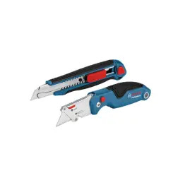 Lâmina - Set 2 canivetes universal e dobrável + 4 lâminas Professional 1600A016BM Bosch - 122071702