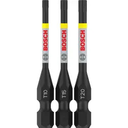 Ponta PRO Torx Impact, T10, T15, T20, 55 mm, 3 unid. 2608521U54 Bosch - 1220680651