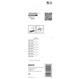 Ponta PRO Torx Security Impact, T10H, T15H, T20H, T25Hx2, T27H, T30H, T40H, 25 mm, 8 unid. 2608521U56 Bosch - 1220680653