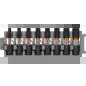 Ponta PRO Torx Security Impact, T10H, T15H, T20H, T25Hx2, T27H, T30H, T40H, 25 mm, 8 unid. 2608521U56 Bosch Ponta PRO Torx Security Impact, T10H, T15H, T20H, T25Hx2, T27H, T30H, T40H, 25 mm, 8 unid. 2608521U56 Bosch