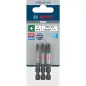 Ponta PRO Pozidriv Impact, PZ1, PZ2, PZ3, 55 mm, 3 unid. 2608521U57 Bosch Ponta PRO Pozidriv Impact, PZ1, PZ2, PZ3, 55 mm, 3 unid. 2608521U57 Bosch