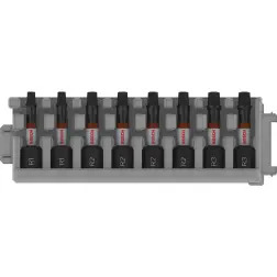 Ponta PRO Robertson impact, R1x2, R2x4, R3 x2, 55 mm, 8 unid. 2608521U58 Bosch #1 - 1220680655