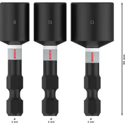 PRO Nutsetter Impact, 8 x 50, 10 x 50, 13 x 50 mm, 3 unid. 2608521U64 Bosch #3 - 1220680661