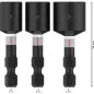 PRO Nutsetter Impact, 8 x 50, 10 x 50, 13 x 50 mm, 3 unid. 2608521U64 Bosch PRO Nutsetter Impact, 8 x 50, 10 x 50, 13 x 50 mm, 3 unid. 2608521U64 Bosch