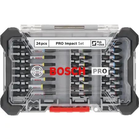 Conjunto de pontas PRO Impact, 24 unidades 2608521U75 Bosch - 1220680670