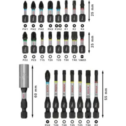 Conjunto de pontas PRO Impact, 24 unidades 2608521U75 Bosch #2 - 1220680670