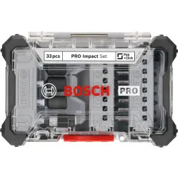 Conjunto de pontas PRO Impact, 33 unidades 2608521U76 Bosch - 1220680671