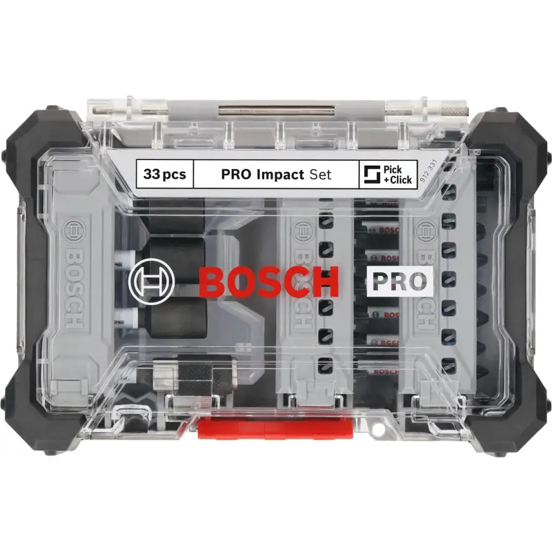 Conjunto de pontas PRO Impact, 33 unidades 2608521U76 Bosch Conjunto de pontas PRO Impact, 33 unidades 2608521U76 Bosch