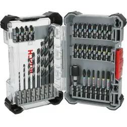 Conjunto de pontas para aparafusar e perfuração de metal PRO Impact, 35 unid. 2608521U80 Bosch #1 - 1220680675