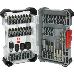 Conjunto de pontas para aparafusar e perfuração em madeira PRO Impact, 40 unidades 2608521U87 Bosch #2 - 1220680680