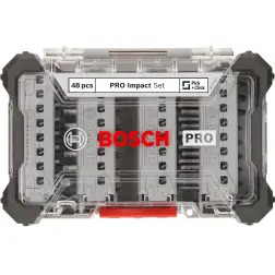 Conjunto de pontas PRO Impact, 48 unidades 2608521U88 Bosch - 1220680681