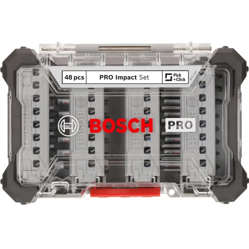 Conjunto de pontas PRO Impact, 48 unidades 2608521U88 Bosch Conjunto de pontas PRO Impact, 48 unidades 2608521U88 Bosch